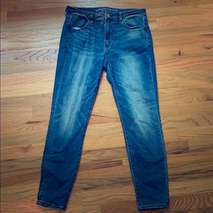 American Eagle Super Stretchy Distressed Jeans